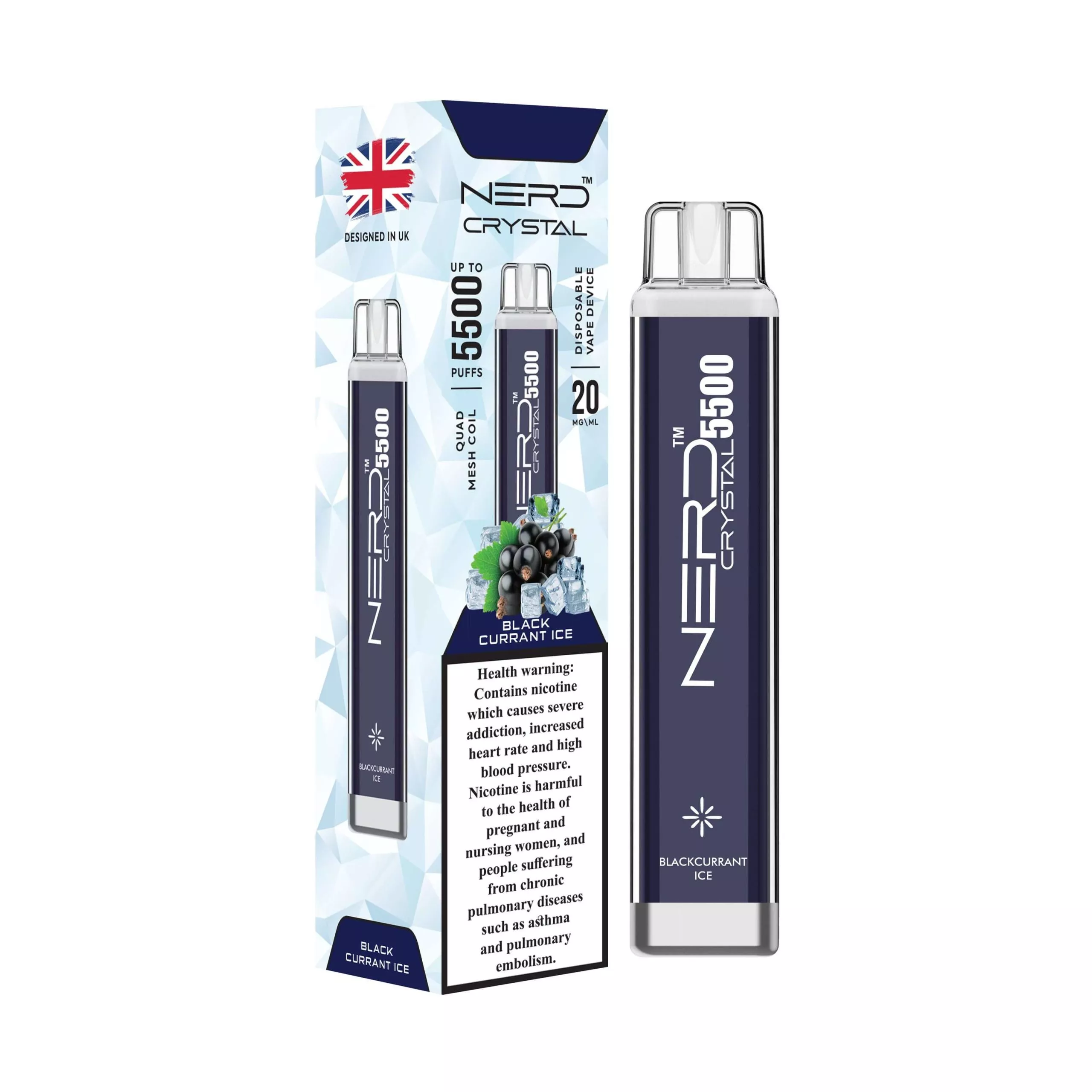 Nerd Crystal 5500 Puffs Disposable Vape - Image 9