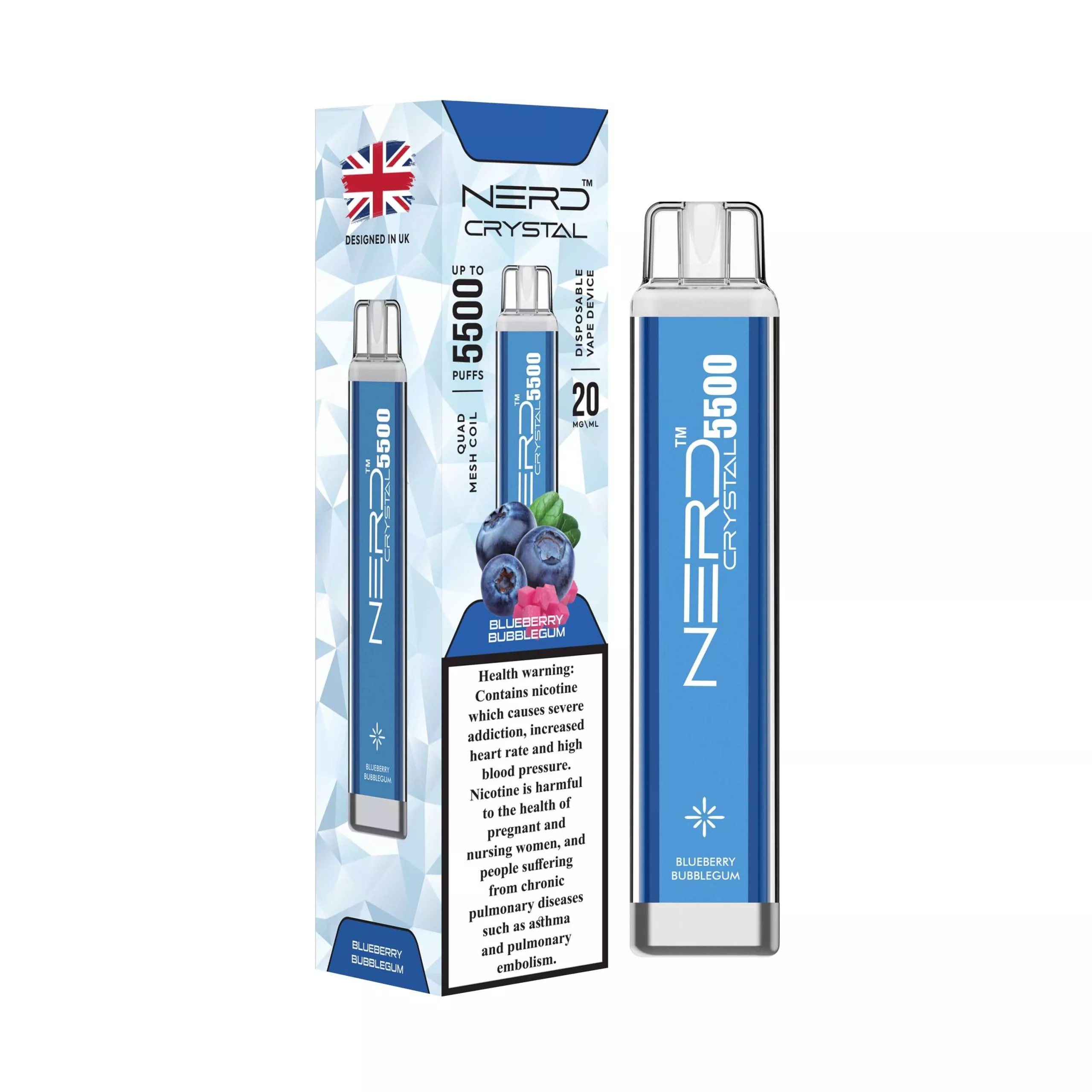 Nerd Crystal 5500 Puffs Disposable Vape - Image 11