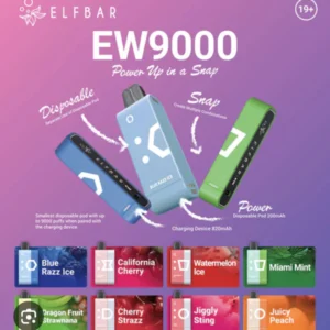 ELF BAR EW9000 Prefilled Pod Kit Disposable In UAE
