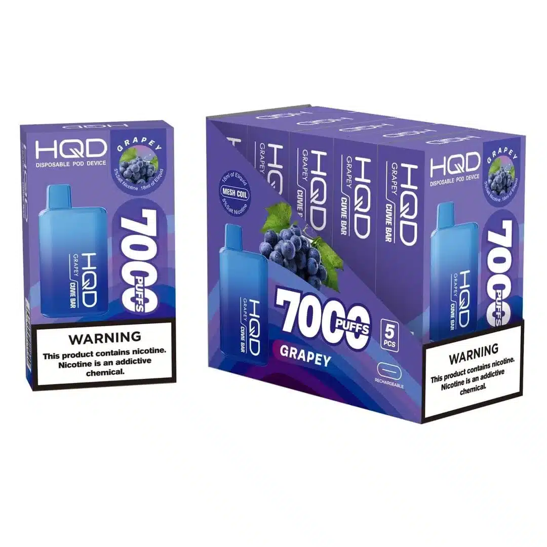 HQD Cuvie Bar 7000 Puffs Disposable In Dubai UAE - Image 9