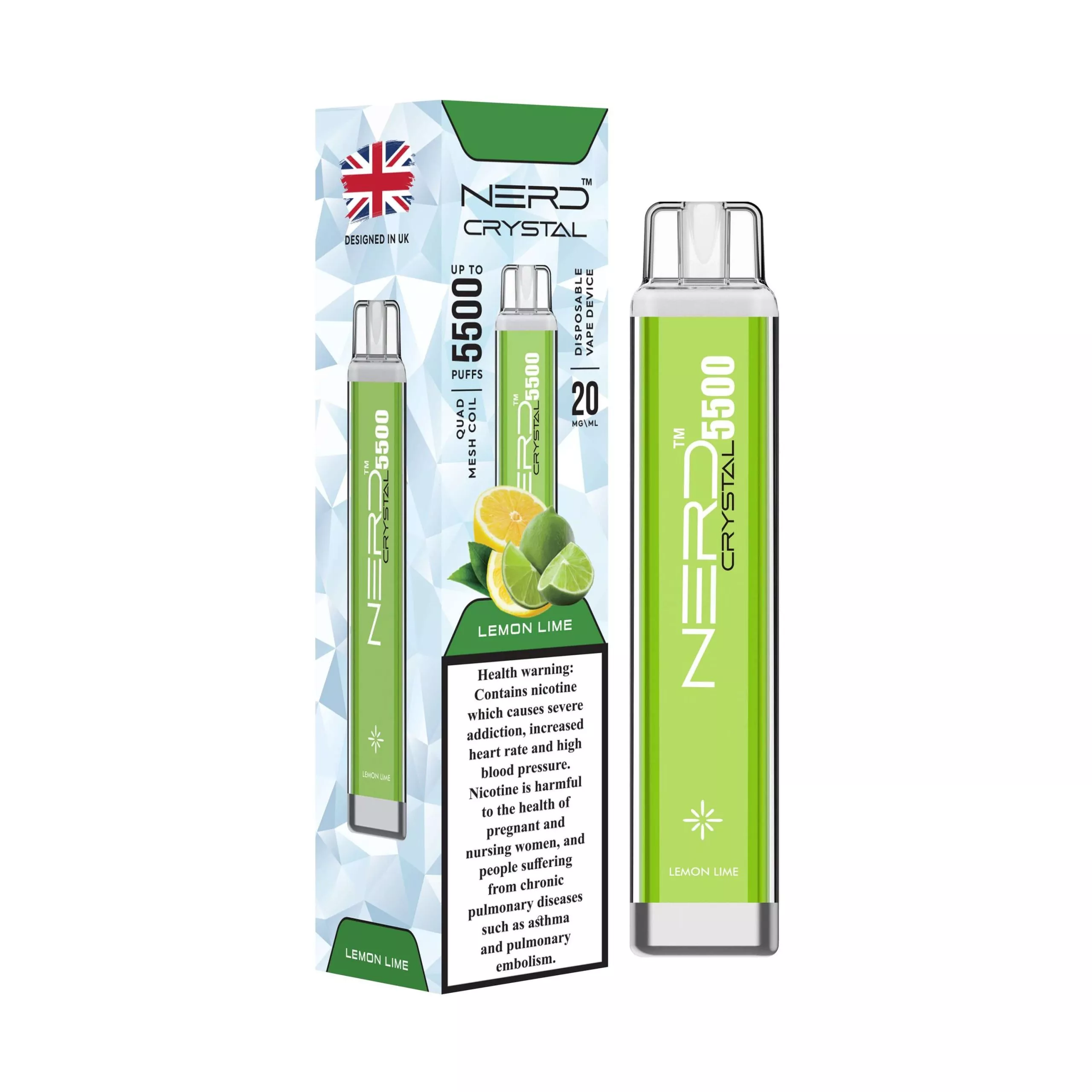 Nerd Crystal 5500 Puffs Disposable Vape - Image 18