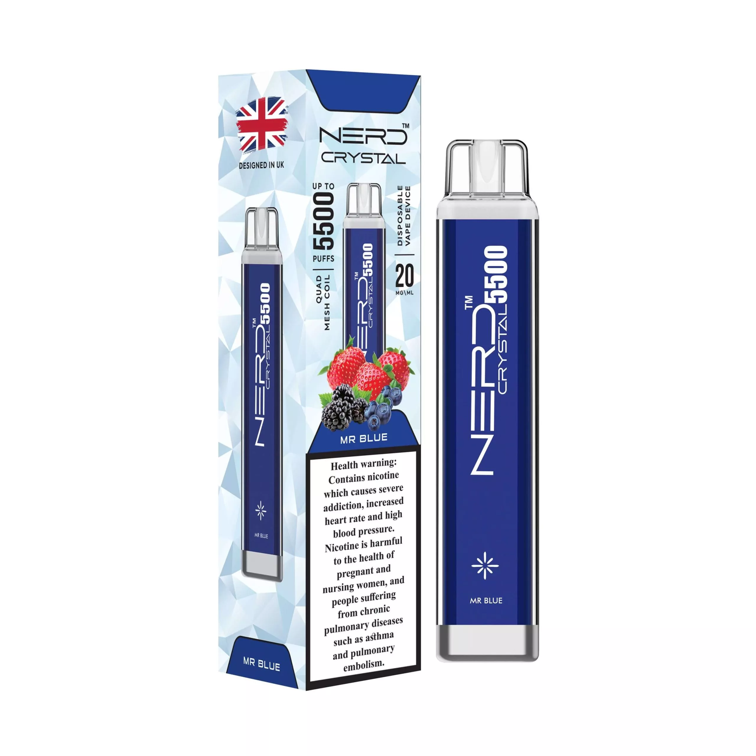 Nerd Crystal 5500 Puffs Disposable Vape - Image 20