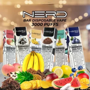 Nerd Bar 3000 Puffs Disposable
