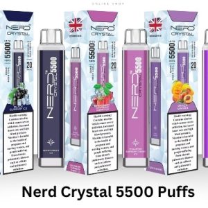 Nerd Crystal 5500 Puffs Disposable Vape