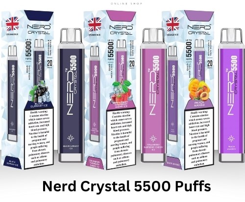 Nerd Crystal 5500 Puffs Disposable Vape