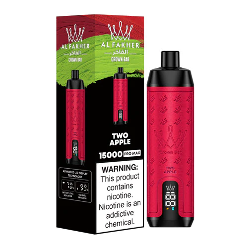 Al Fakher Crown Bar Pro Max 15000 Puffs Disposable Vape - Image 5