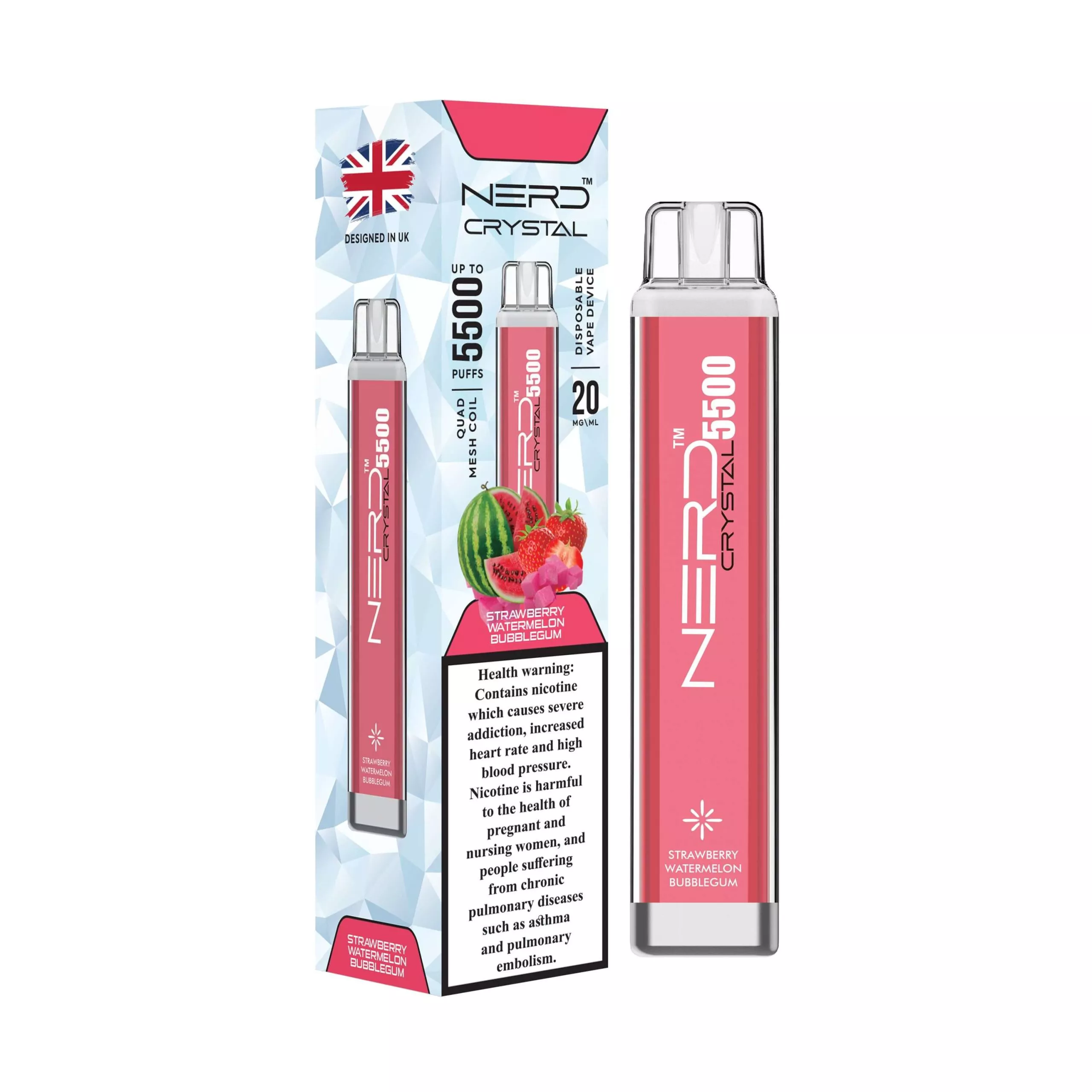 Nerd Crystal 5500 Puffs Disposable Vape - Image 5