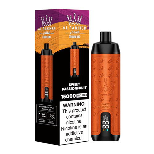Al Fakher Crown Bar Pro Max 15000 Puffs Disposable Vape - Image 3