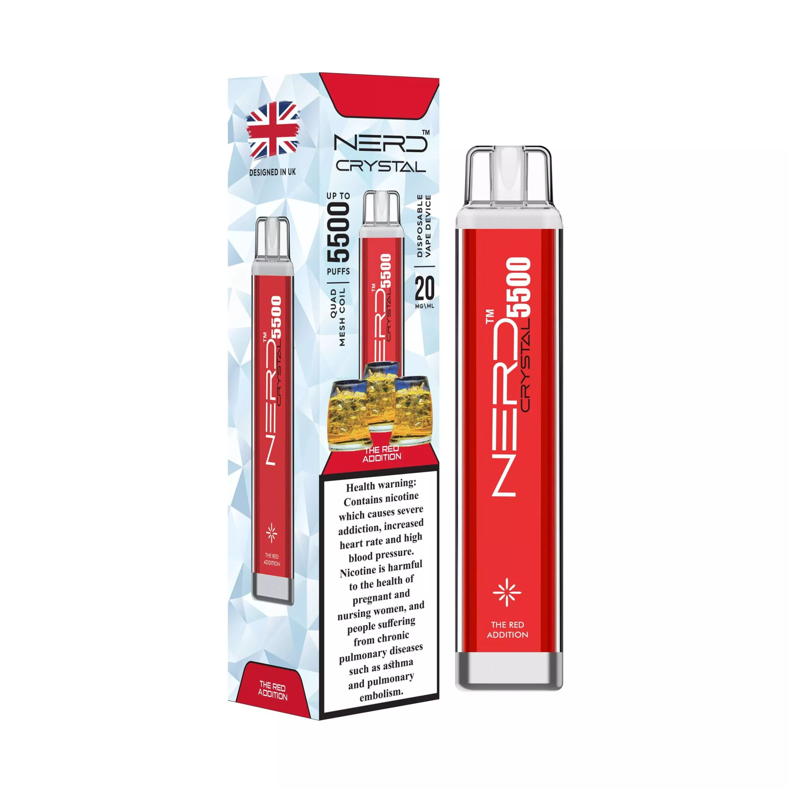 Nerd Crystal 5500 Puffs Disposable Vape - Image 6