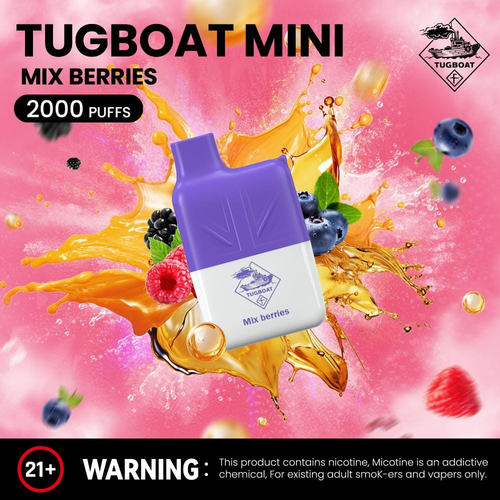 Tugboat Mini 2000 Puffs Disposable Vape in Dubai UAE - Image 2