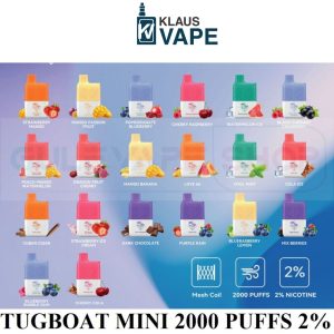 Tugboat Mini 2000 Puffs