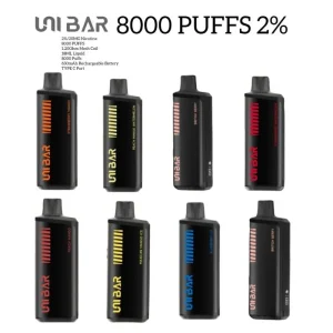 UNI Bar 8000 Puffs Disposable Vape 2% Nicotine