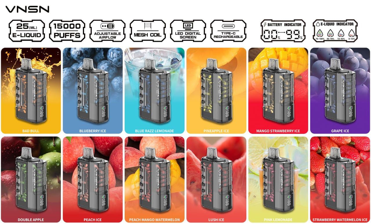VNSN GHOST 15000 Puffs Disposable Vape