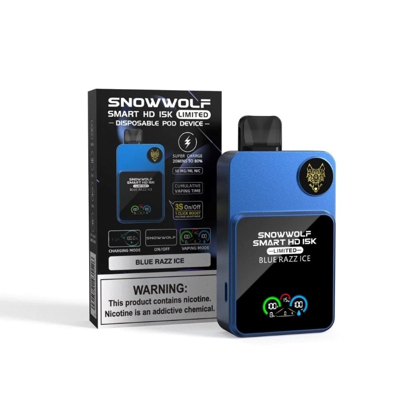SnowWolf Smart HD 15000 Puffs Disposable Vape - Image 6