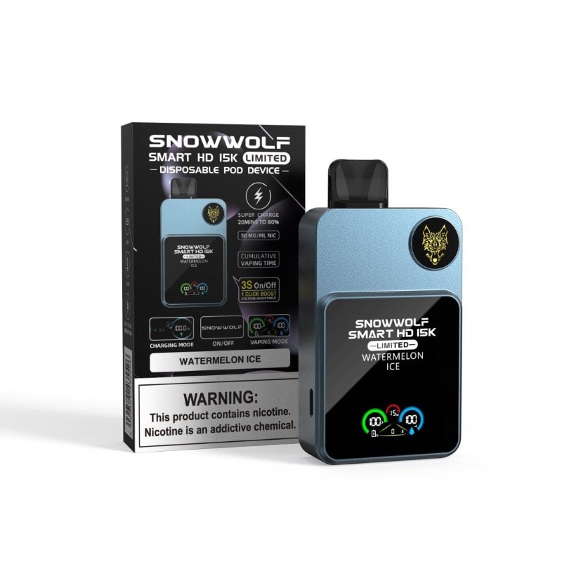 SnowWolf Smart HD 15000 Puffs Disposable Vape - Image 2