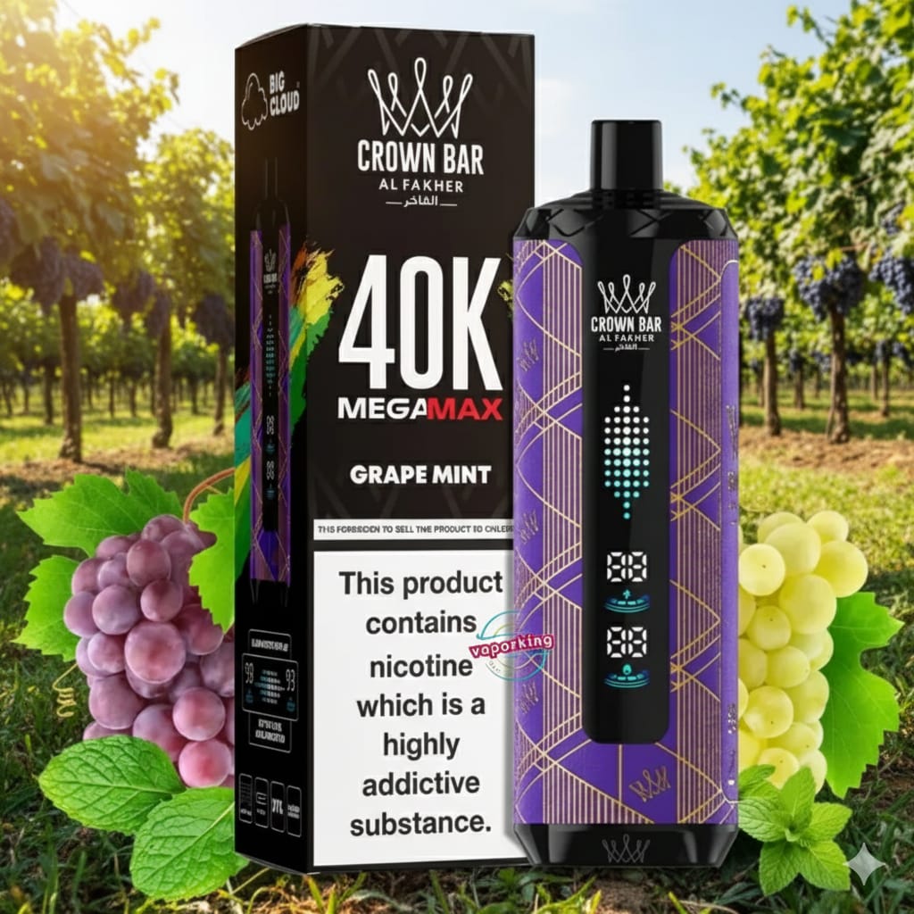 Al Fakher Crown Bar Mega Max 40000 Puffs Vape in Dubai UAE - Image 8