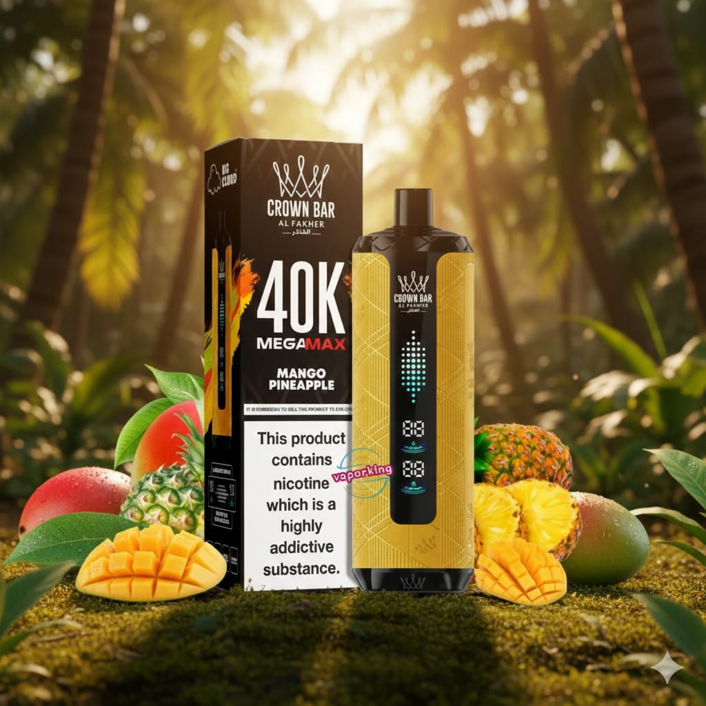 Al Fakher Crown Bar Mega Max 40000 Puffs Vape in Dubai UAE - Image 6