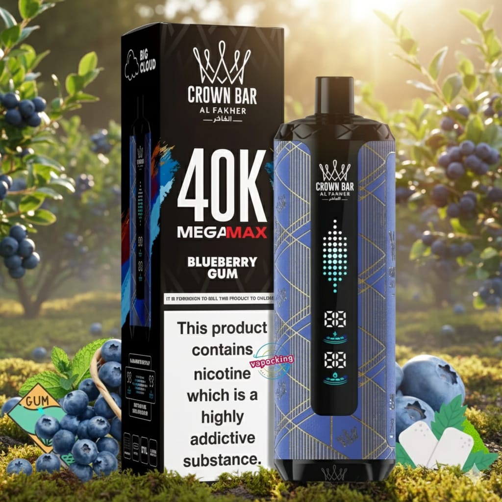 Al Fakher Crown Bar Mega Max 40000 Puffs Vape in Dubai UAE - Image 2